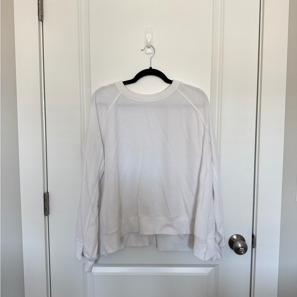 Aerie Textured Crewneck Sweatshirt